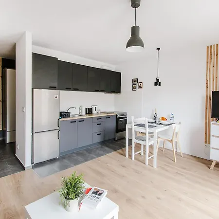 Apartment Black Apartment- Modern In The Center!