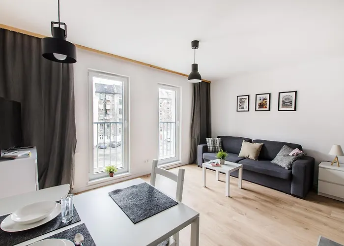 アパート Black Apartment- Modern In The Center!