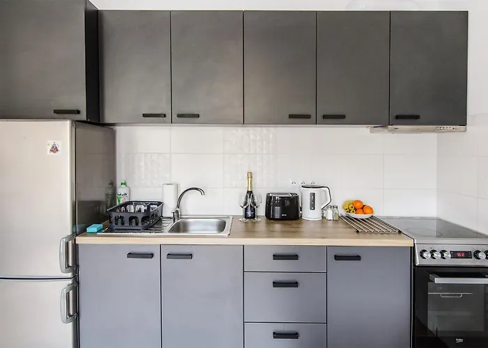 Black Apartment- Modern In The Center! ヴロツワフ