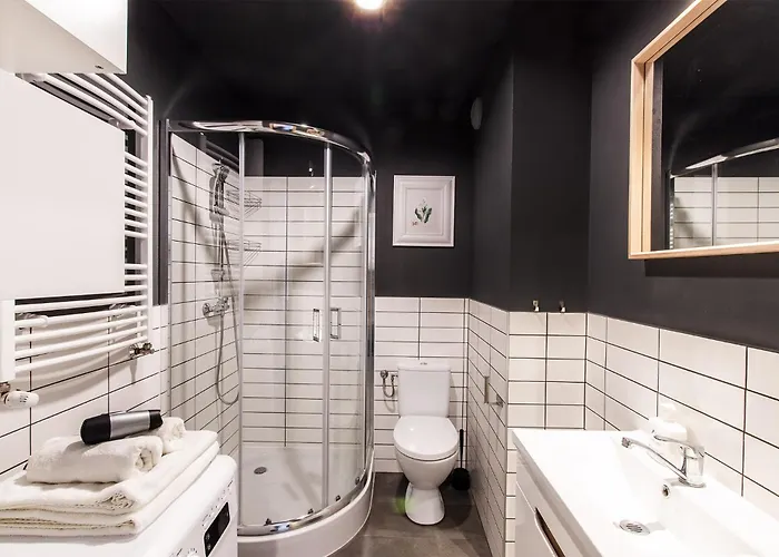 アパート Black Apartment- Modern In The Center! ヴロツワフ